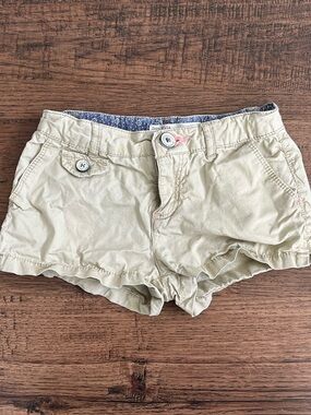 Zara Girls Casual Collection Toddler Shorts ‘Beige’ (size 3T/4T)